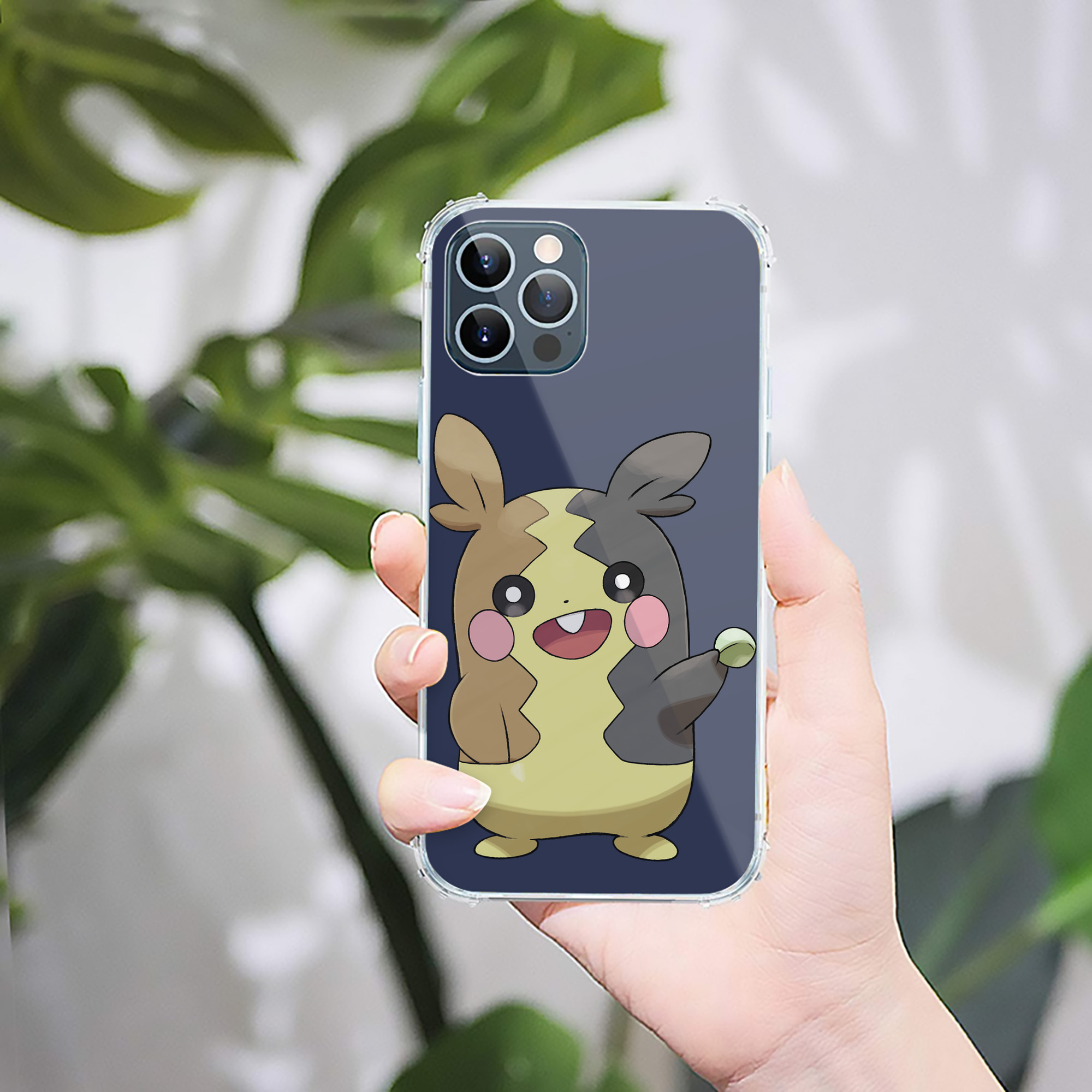 （画像用） ポケットモンスター Pokémon 【iPhone 12シリーズ対応】透明スマホケース（クリアソフトケース）